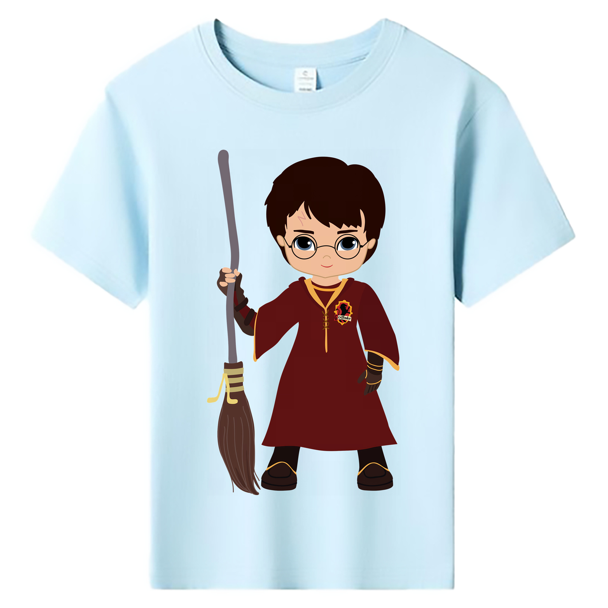 （画像用） Harry Potter ハリー・ポッターシリーズ 綿100％キッズTシャツ（フロントプリント）